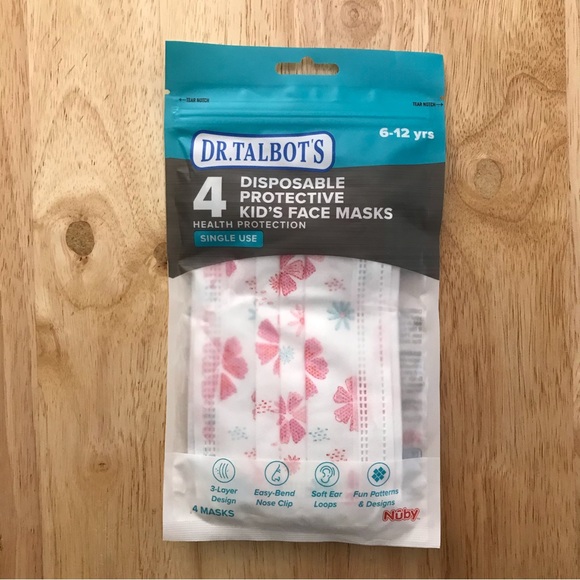 Dr. Talbot's Disposable Protective Kid’s Face Mask - Picture 1 of 2